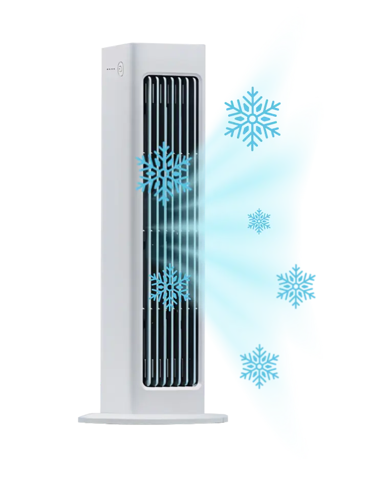 Qinux BreezaMax Portable Bladeless Cooling Fan